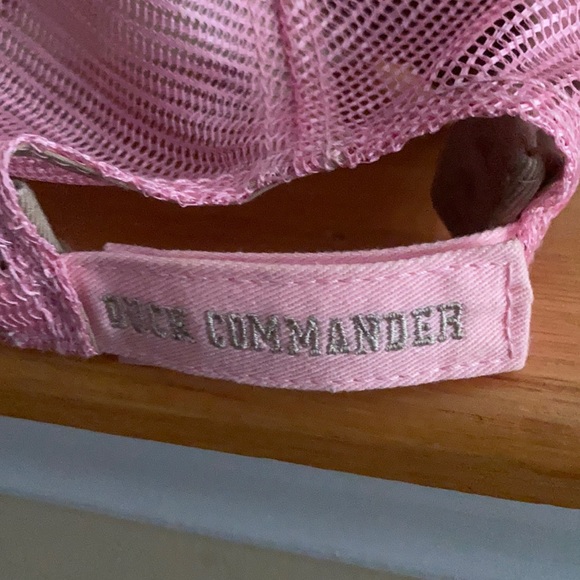 Pink and Camo Duck Commander trucker hat - youth - Picture 6 of 9